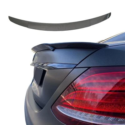 SPOILER Passend für MERCEDES W 213 E-Klasse Limo, CARBON Optik Sportlich Neu - Bild 1 von 4