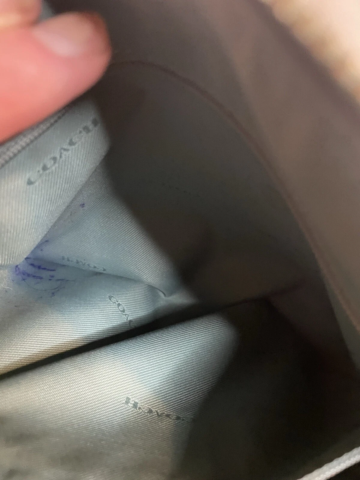 BORSA A TRACOLLA COACH PRAIRIE BORSA IN PELLE DI CIOTTOLI 58874 BORSA A MANO BORSA NUVOLA