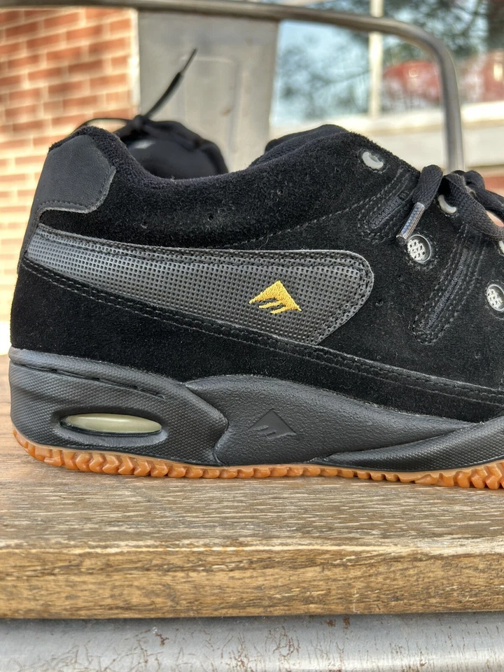 Zapatos de Skateboarding Emerica Chris Senn Pro 1999 De Colección Raros Nuevos Sk8 Grial Foto 4 de 4