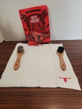 Red Moose Brush and Cloth set - Made in the USA