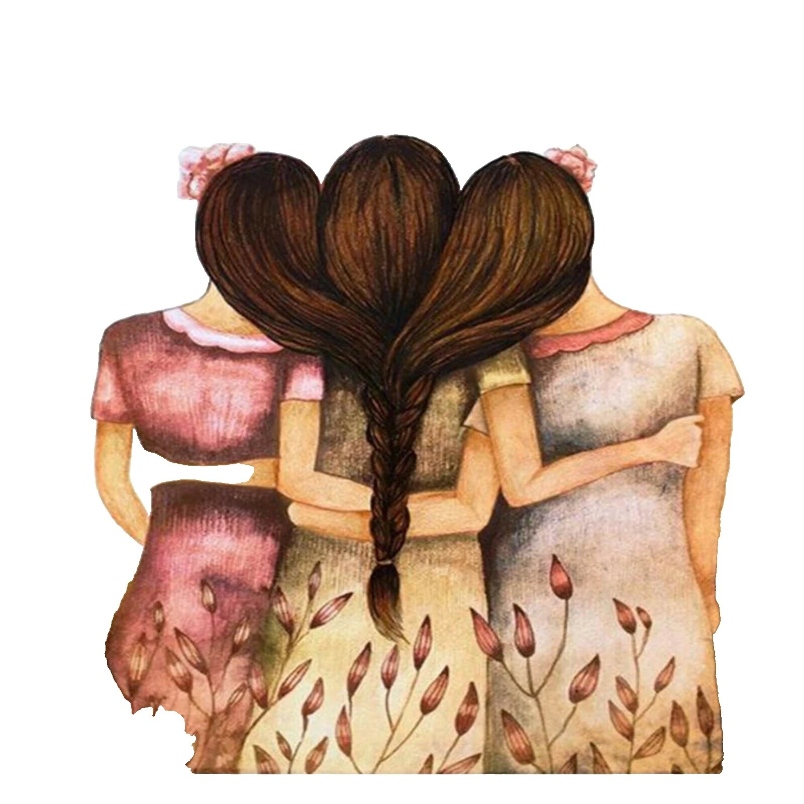 Familia y amigos Diamante Pintura Kits de Punto de Cruz