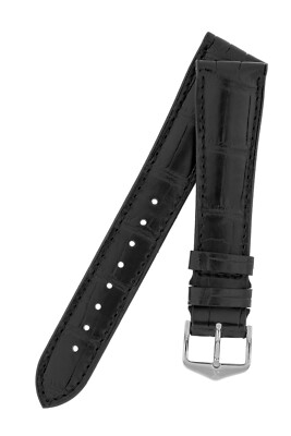 Hirsch Louisianalook alligator embossed 14mm watch band straps Bargains Deals