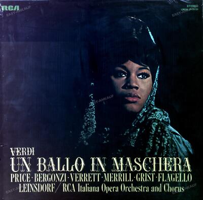 Erich Leinsdorf And RCA I - Un Ballo In Maschera 3LP (Still Sealed) `