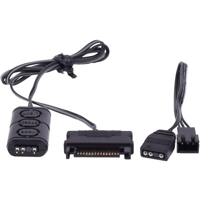 Alphacool Aurora Eiscontrol Addressable RGB Controller, schwarz