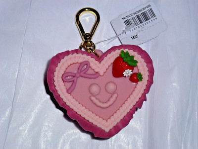 Bath & Body Works VALENTINE HEART CAKE Pocket *bac Holder + 2 BONUS Items  - NEW