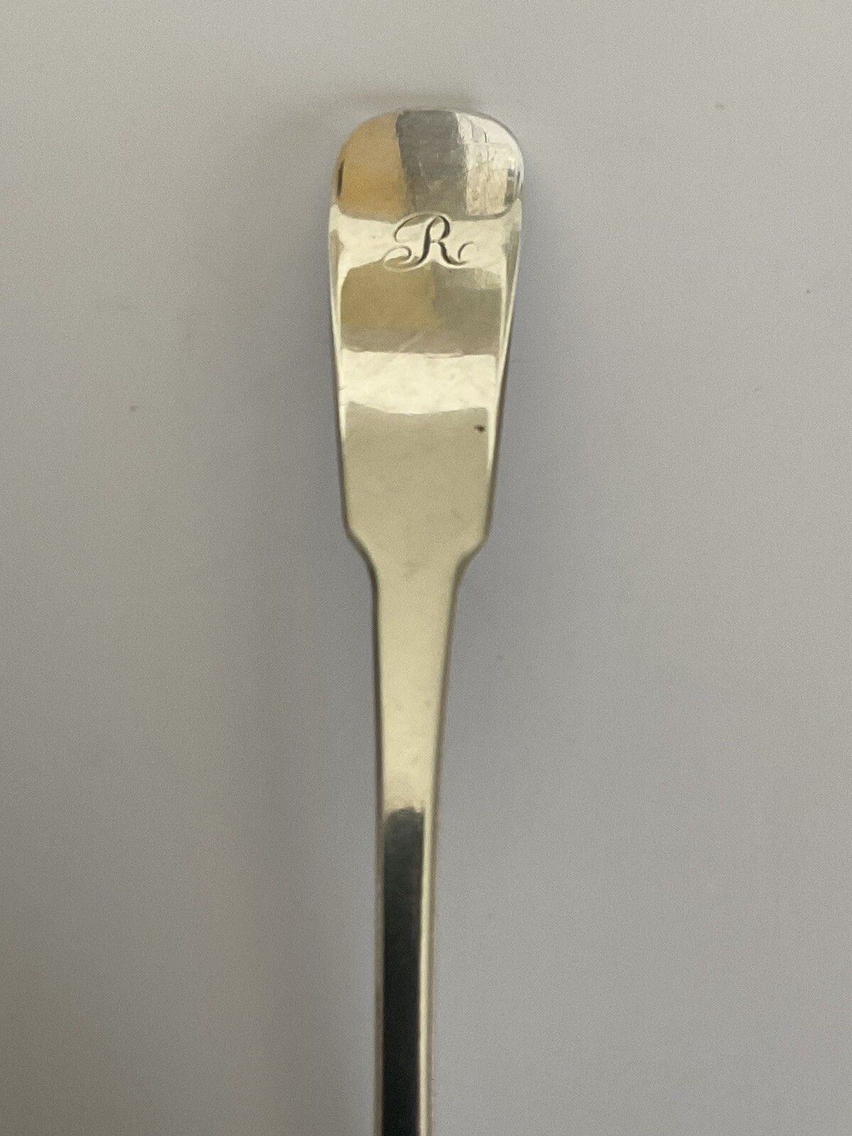Lovely Scottish Georgian Solid Silver Sugar Ladle by William Peat Edinburgh 1827