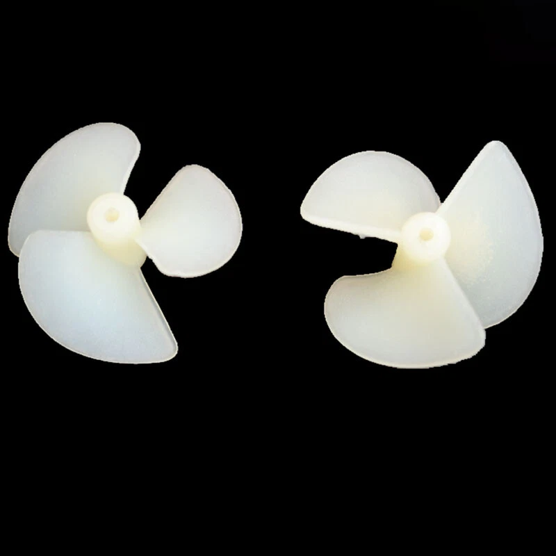 Schiffschraube RC Propeller Boot 2mm Für Welle 3 Blatt Nylon Paddel Ein Paar - Bild 2 von 4