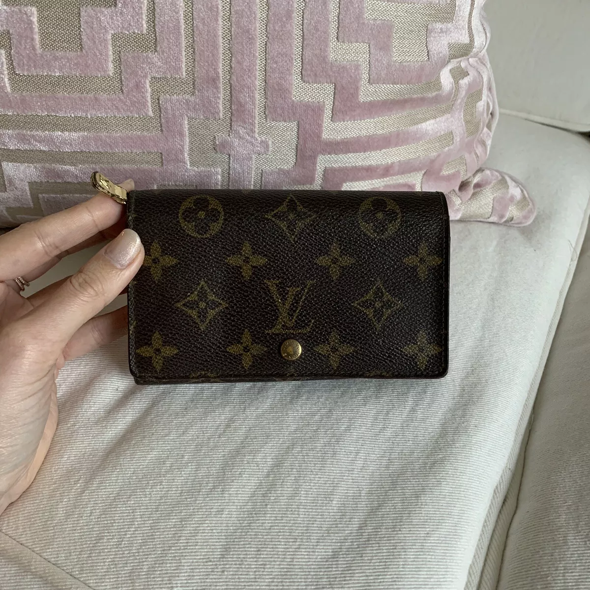 Louis Vuitton Monogram Porte Monnaie Tresor Wallet 