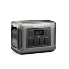Portable Power Station R1500 1152Wh Lifepo4 Battery with 1800W (3000W Peak) AC O