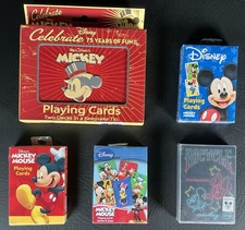 Disney Mickey Mouse Art Vintage Lot Of Poker ...