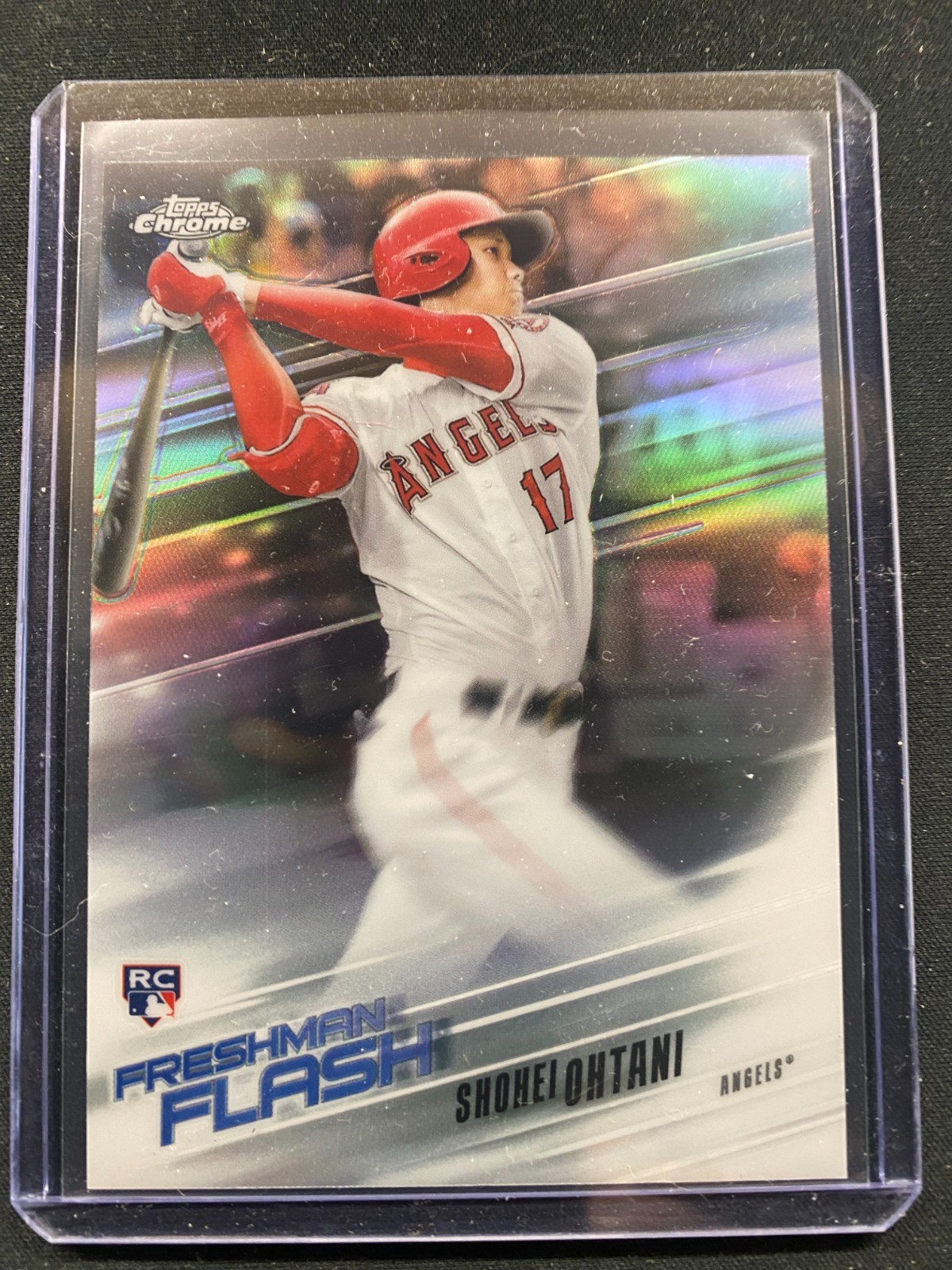 2018 Topps Chrome RC Shohei Ohtani "Freshman Flash" Insert LA Angels FF-1