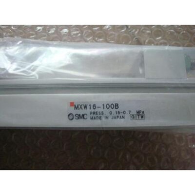 one NEW SMC MXW16-100B pneumatic slide SPOT STOCKS *kk