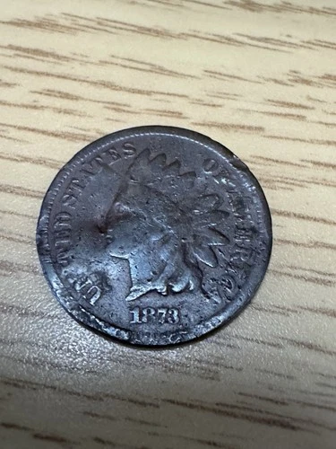 Two Rare Indian Head Pennies AG Dates 1873 And 1878 No Reserve!