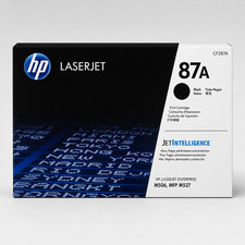 Genuine HP CF287A Black Toner Cartridge 87A Sealed Box