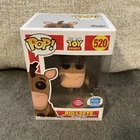 Funko POP! Pixar Toy Story Bullseye (Flocked) #520 Funko Shop Exclusive JJ0313JW