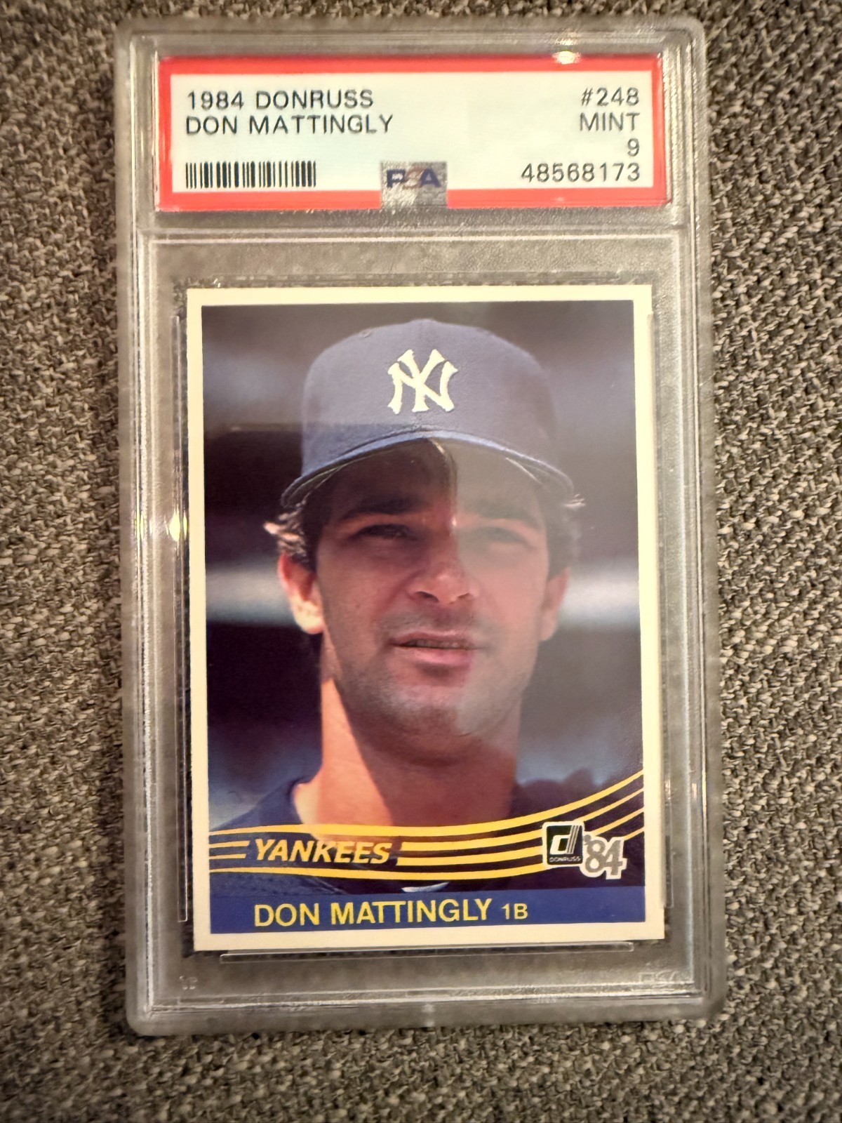 1984 Donruss #248 Don Mattingly RC Rookie PSA 9 MINT