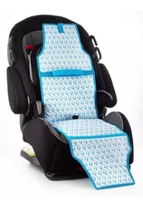 Car Seat Cooling Pad Carats Penguin Car Seat Cooler COOLTECH Blue Penguins