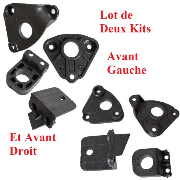 Supports Phares Avant Caddy Touran 2010-2015 pour Réparer Pattes Cassées