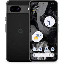 Google Pixel 8A 5G 128GB - Unlocked Android Smartphone - Black - Pristine A++