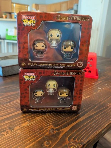 Funko Pocket Pop! Game Of Thrones Tin Set #3 Jon Snow/Daenery/Tyrion 2015