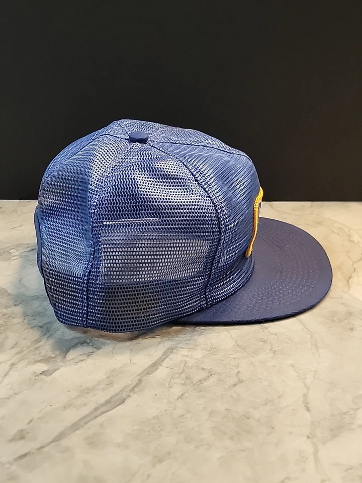 Gorra de ala corta vintage mecánica snapback años 80 patinador surf punk rieles Sante Fe Foto 3 de 4