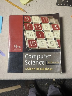 Computer Science : An Overview by J. Glenn Brookshear (2007, Perfect)