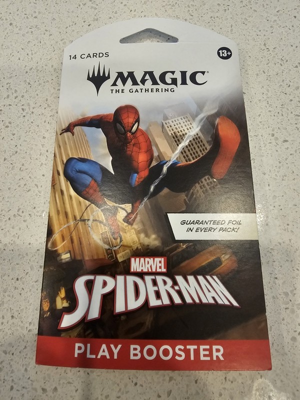 2025 Magic The Gathering X Marvel Spiderman (Never Opened) Guaranteed Foil