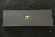 CROSS Ball Pen Refillable Classic Black Gold 2502 VTG  A  Emblem USA