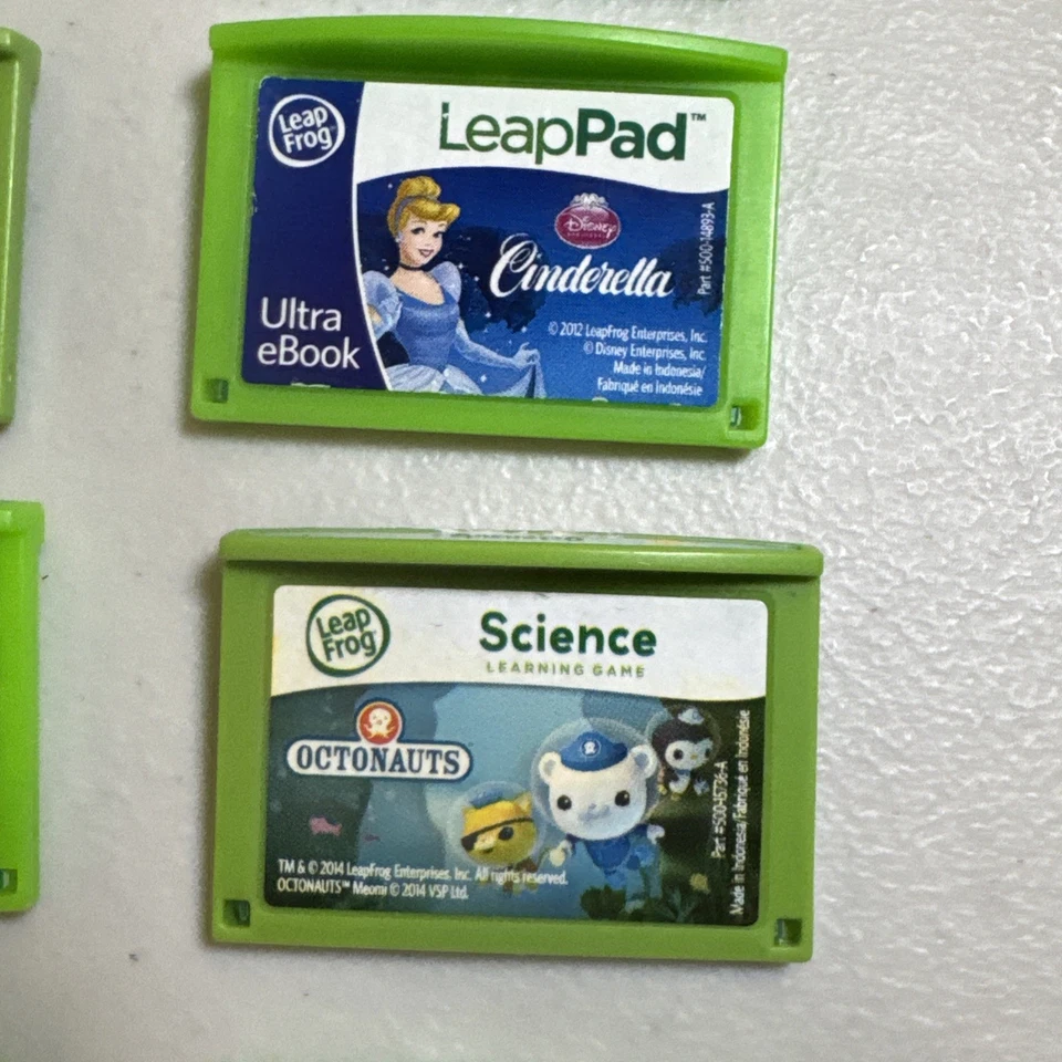 Lot of 10 Leap Frog Leapster Reading/Disney/Pets/ Octonauts Cartridge Games - Image 4 of 4