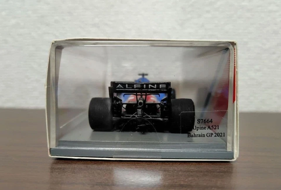 Modellino auto Spark 1/43 Alpine F1 A521 Fernando Alonso 2021 - Immagine 3 di 3