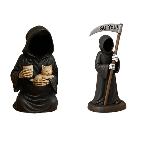 Figurine de collection statue gothique intérieur gothique accent résine premiu