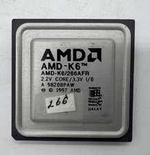 Cpu, amd-k6/266afr socket 7