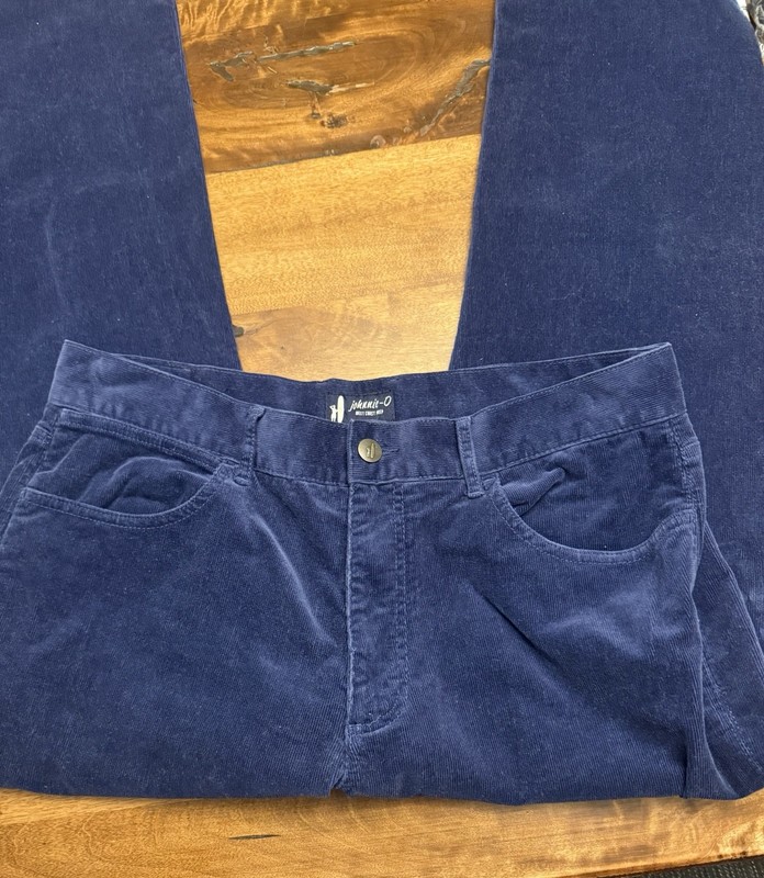 Johnnie O Corduroys. 36x32 Blue