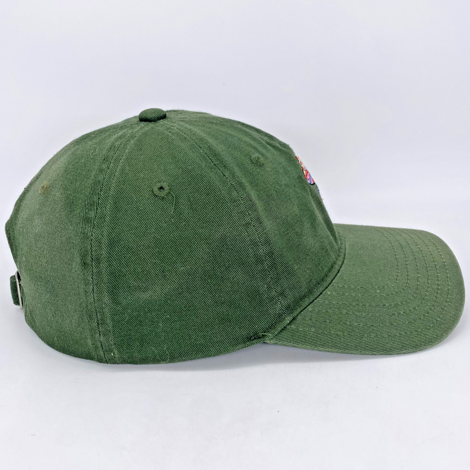 Magic Mushroom Hat Cap Adjustable Strapback Green… - image 3