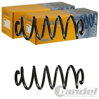 2X Spidan Fahrwerksfedern Hinten Passend FÜR Audi A4 A5 A6 A7 Links+Rechts
