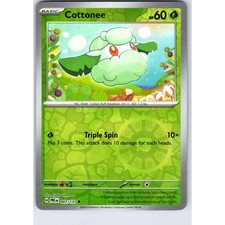 Carta Pokemon Cottonee 7/131 Evoluzioni Prismatiche Reverse Holo NM TCG singoli