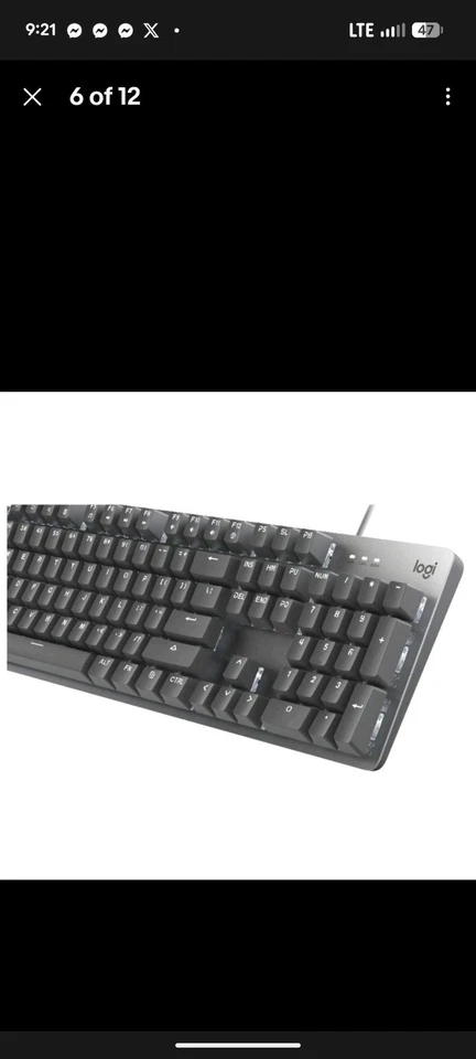 Logitech K845 Mechanical Illuminated Keyboard  - Image 4 of 4