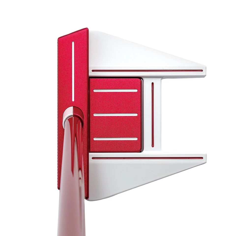 Kasco Red 9/9 WB-013 White Back Horn Type Putter 1.5 Loft Steel Shaft Unisex New - Image 4 of 4