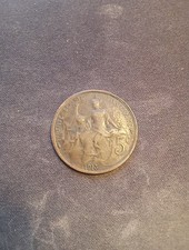 France 1913 5 Centimes Coin