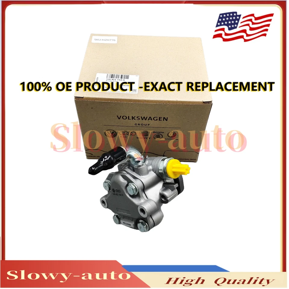 Power Steering Pump for Volkswagen Beetle 1998-05 Jetta Golf Derby Seat Cordoba Foto 3 de 4
