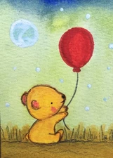 Aceo Original Mixed Media Art