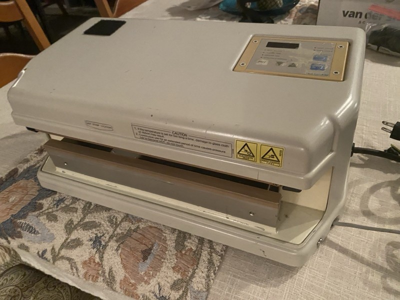 Van der Stahl Scientific FUJI IMPULSE Heat Sealer w/ Foot Pedal & Accessories