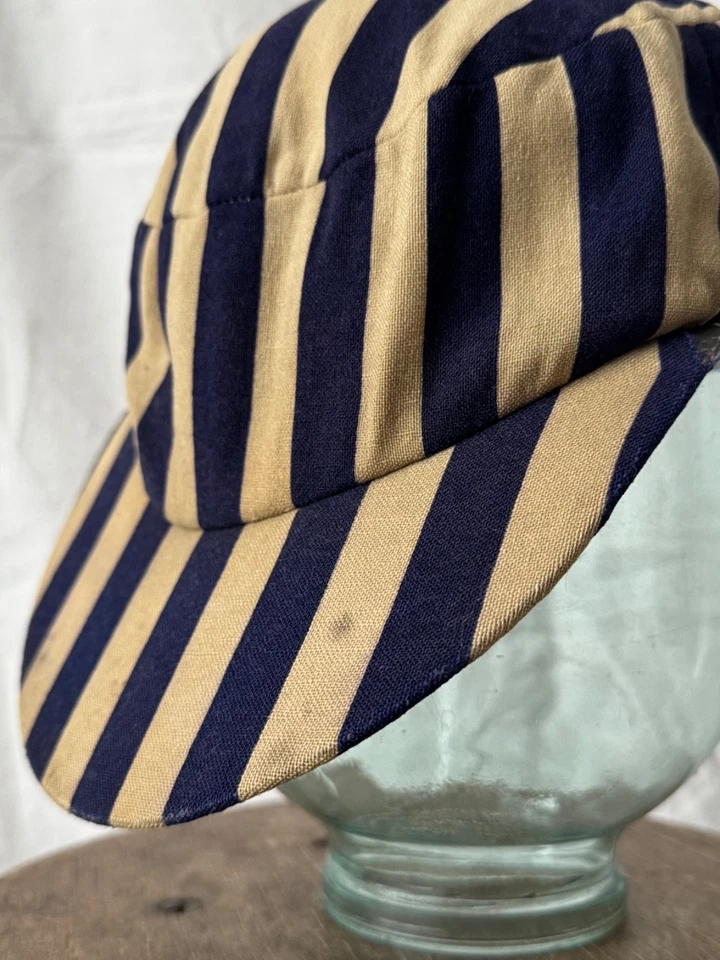 Sombrero de lana de cricket vintage de Inglaterra 'Gieves' de los años 40 Foto 3 de 4