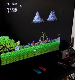 Ghost 'N Goblins (1986) 5 viti NES Nintendo Entertainment System testato/funzionante