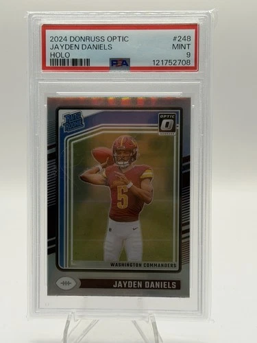 2024 Panini Donruss Optic - Rated Rookie Jayden Daniels #248 Holo Prizm (RC)