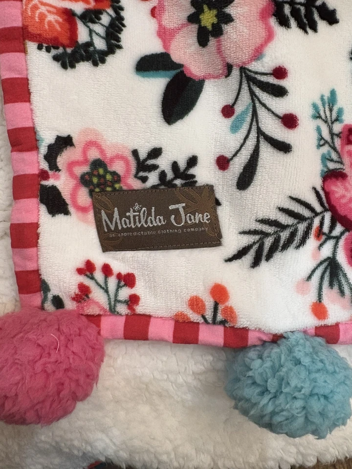Nuevo En Bolsa Matilda Jane Manta Acurrucada Super Suave Cómoda Peluche 62x50 Foto 3 de 4