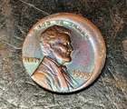 1955 Wrong version Lincoln Wheat Cent Penny Rare Sought---As shown in the figure