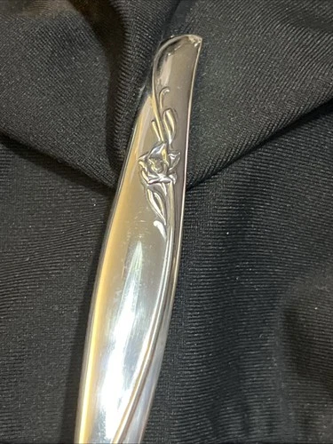 Vintage 59g Sterling Silver Gorham Chapel Rose Dinner Fork 7 1/2”