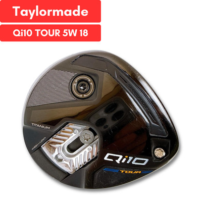 TaylorMade Qi10 TOUR 5W 18* Fairwayholz Kopf nur Rechtshand GEBRAUCHT D3120