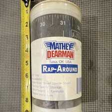Mathey Dearman D160 Rap-Around Pipe Wrap Measuring Gauge Tool, Analog